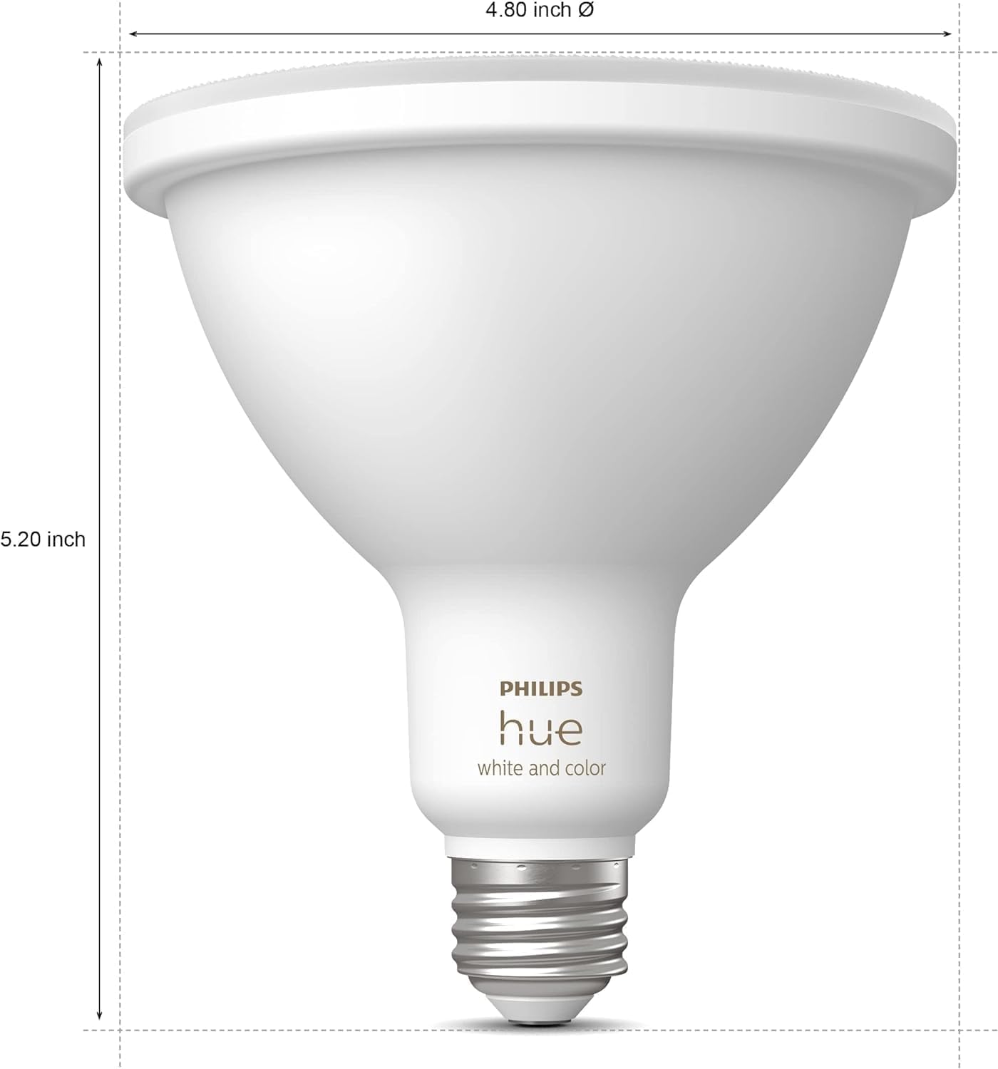 Philips Hue PAR38 Outdoor Smart Bulbs - White 2-Pack