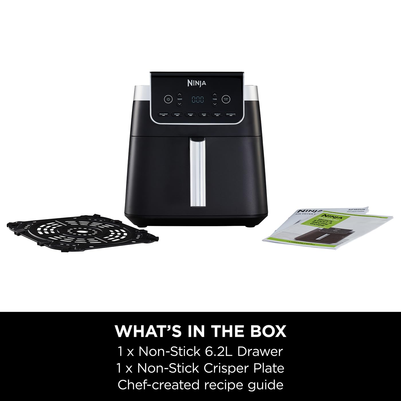 Ninja Air Fryer Max Pro 6.2L - Grey AF180UK
