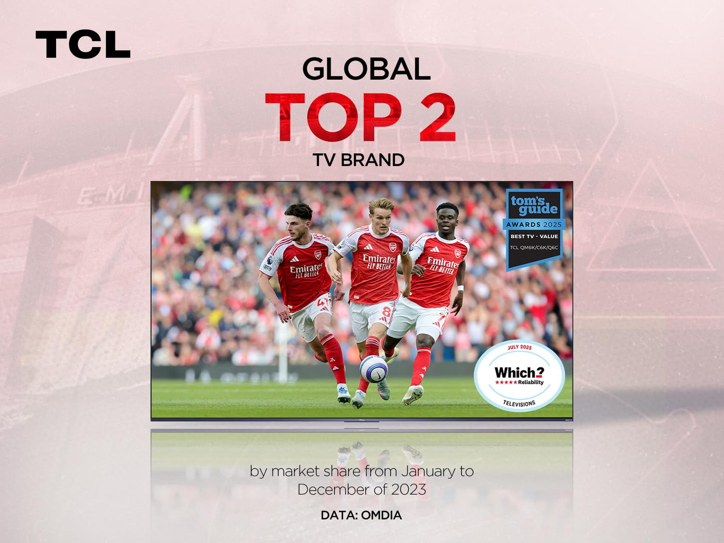 TCL 85Q6C-UK 85" QD-Mini LED 4K Google TV (2025)