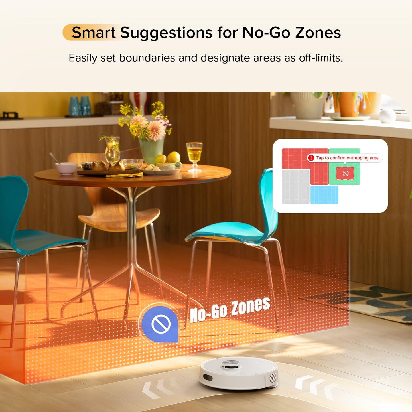 Roborock Q7 M5 Robot Vacuum and Mop - White 10000Pa