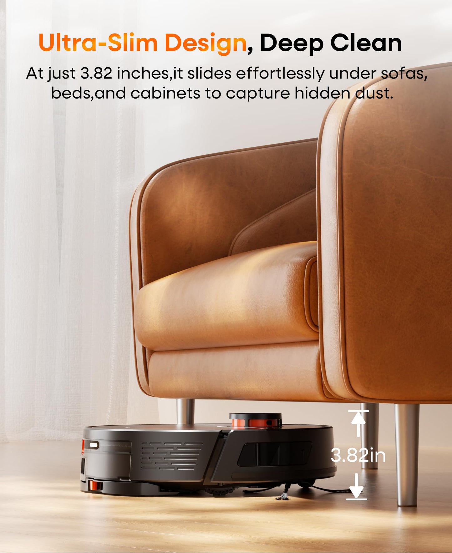 Uninell UR3 Robot Vacuum and Mop with Self-Empty Station