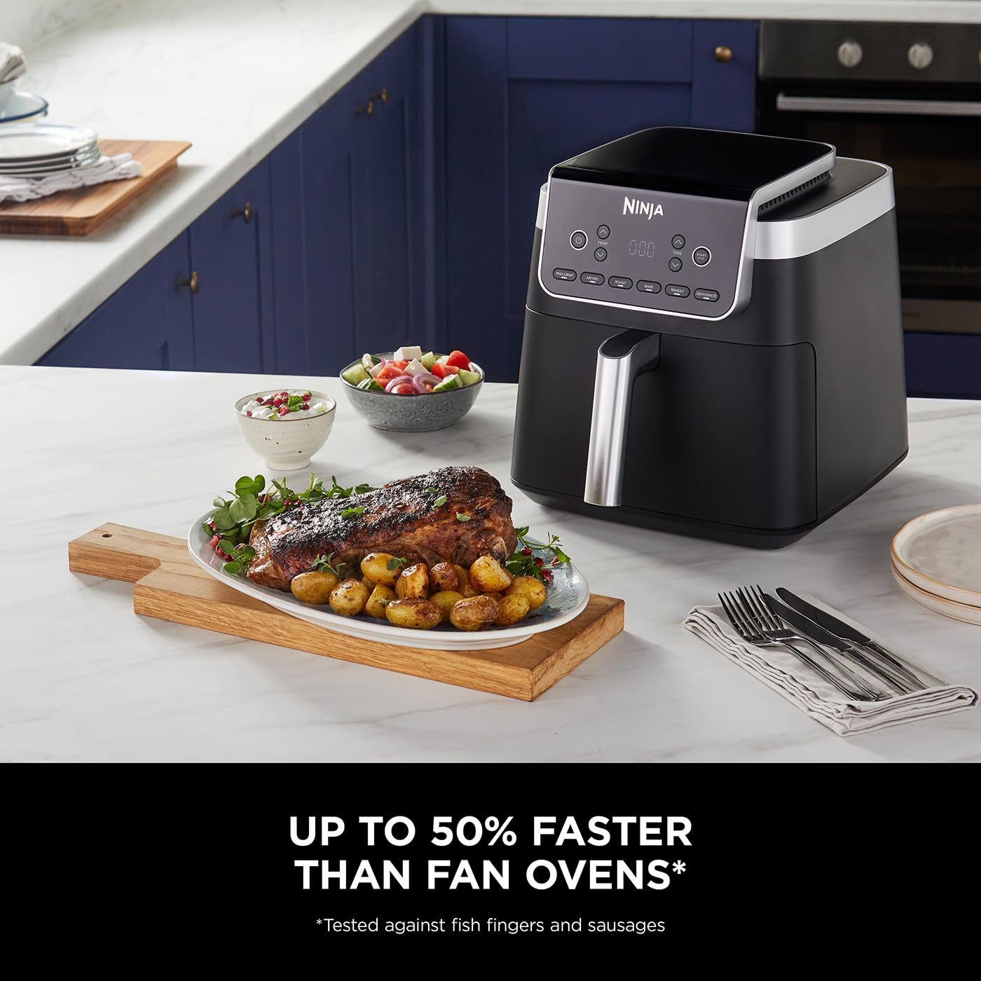 Ninja Air Fryer Max Pro 6.2L - Grey AF180UK