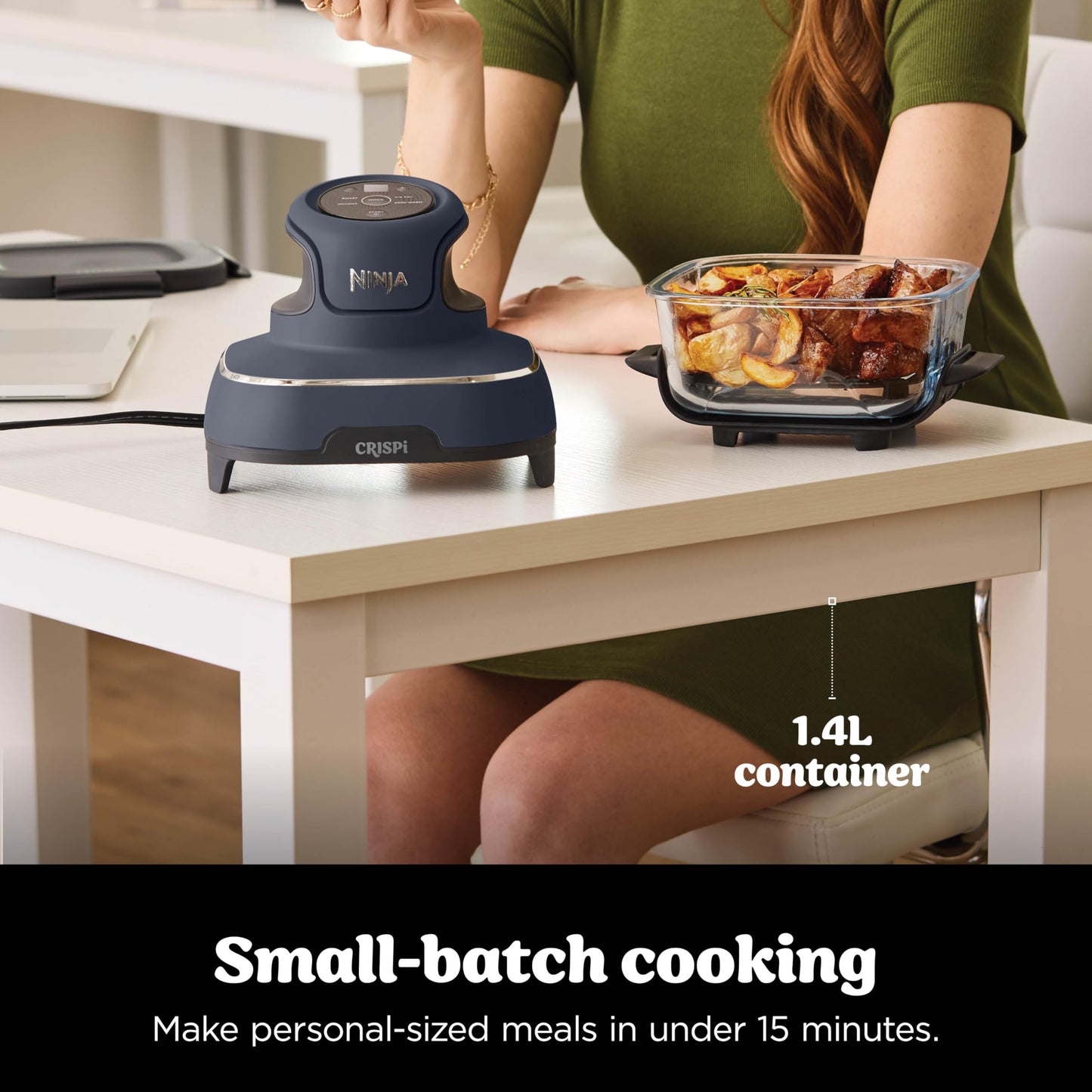 Ninja CRISPi Portable Air Fryer - Cyber Space Blue