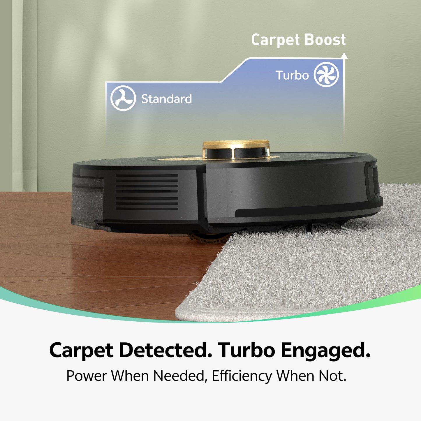 Vexilar Cleanova W9 Robot Vacuum and Mop - Black 8000Pa