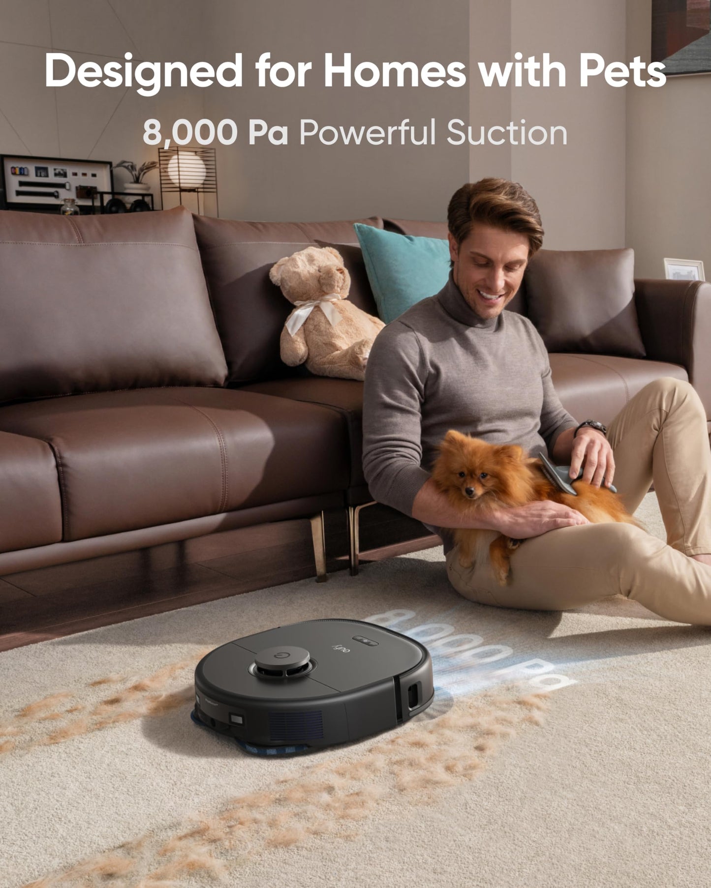 Eufy X10 Pro Omni Robot Vacuum and Mop - Black