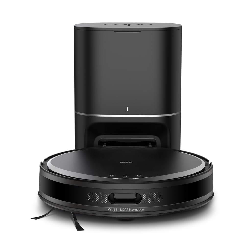 Tapo RV20 Max Plus Robot Vacuum & Mop with Auto-Empty Dock