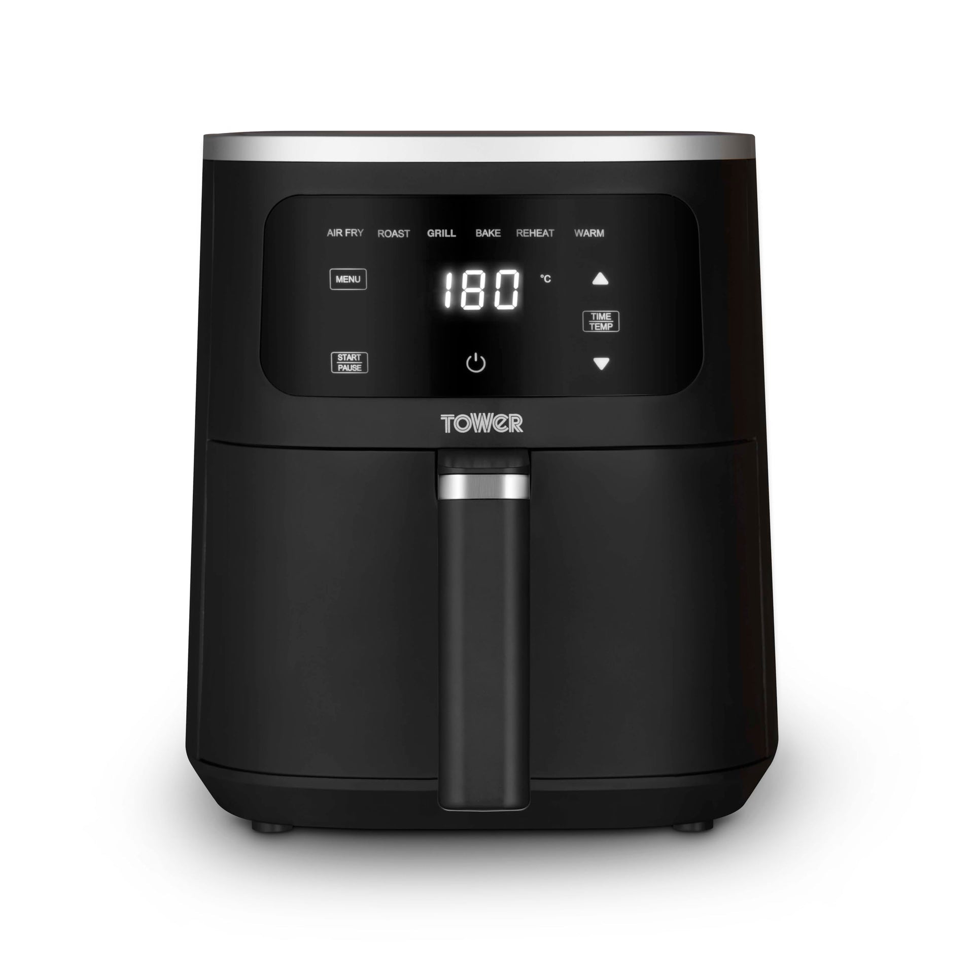 Tower T17205AFR Digital Air Fryer - Black 4L 1300W