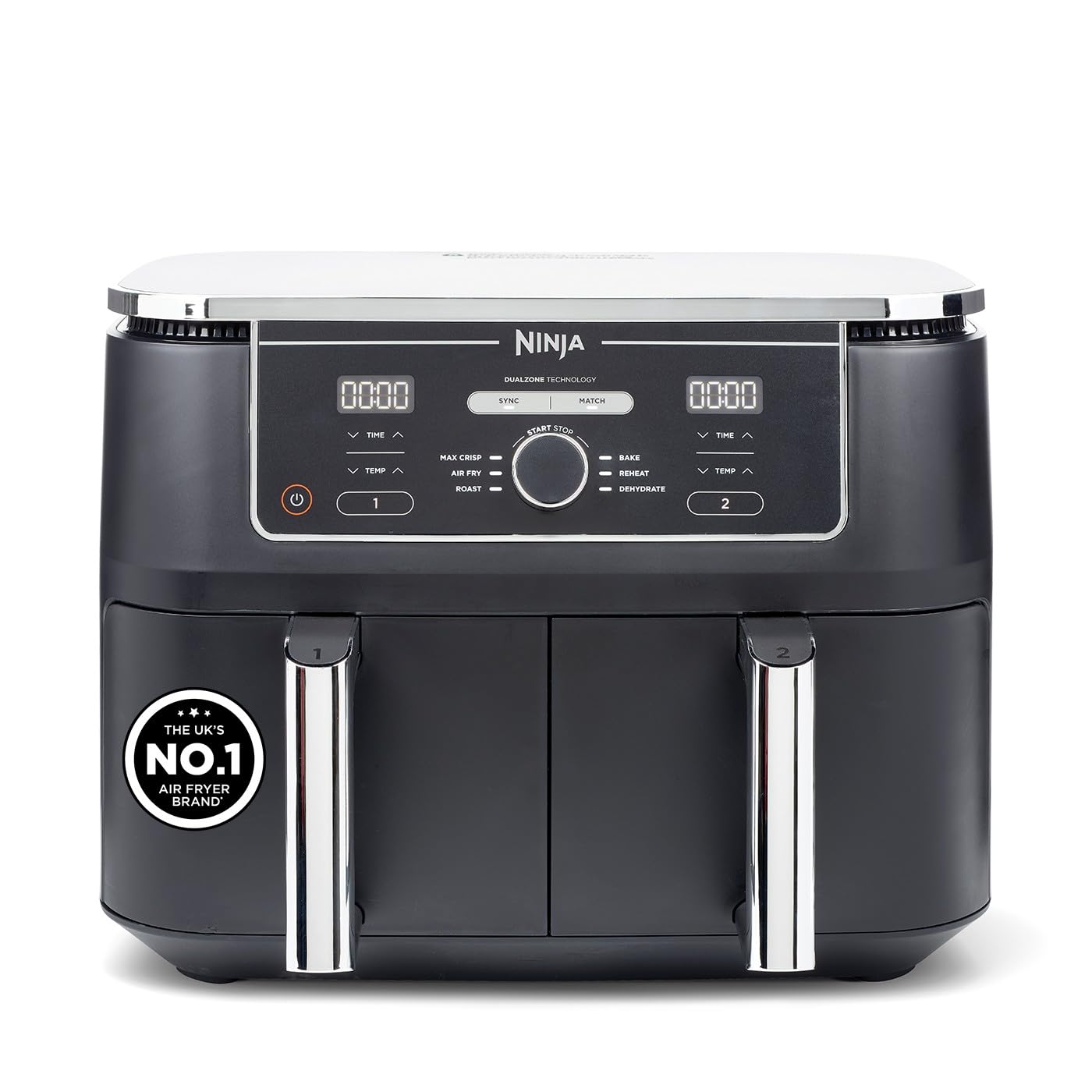 Ninja Foodi Max Dual Zone Air Fryer 9.5L Black AF400UK