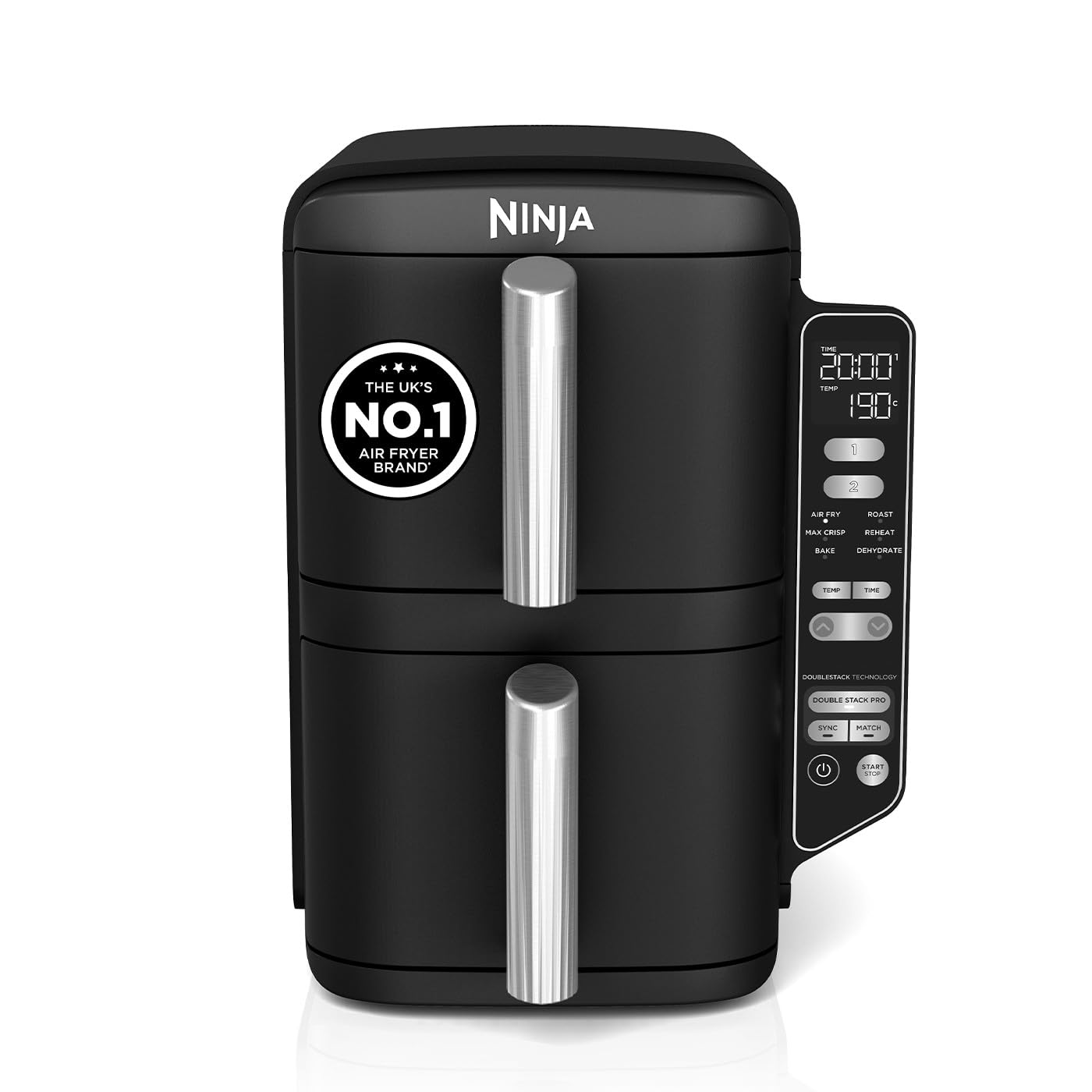 Ninja Double Stack 7.6L Air Fryer SL300UK - Grey