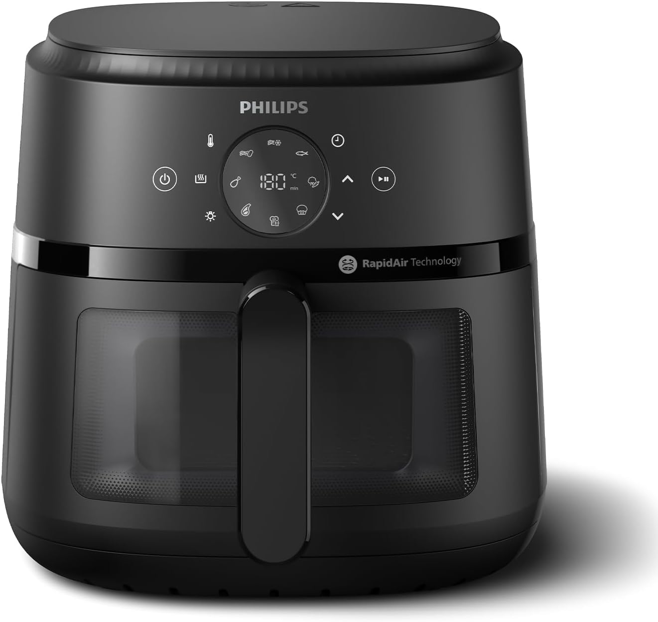 Philips Airfryer 2000 Series 6.2L with Window - Black