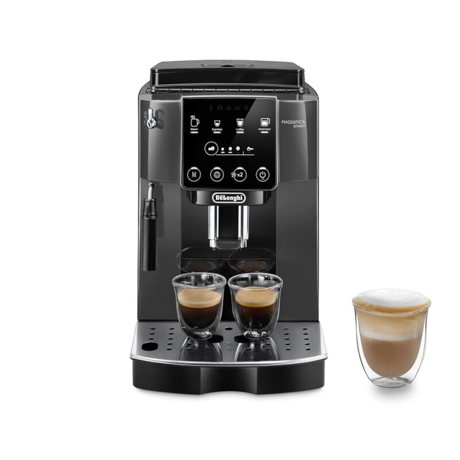 Delonghi ECAM220.22.GB Magnifica Start Automatic Coffee Machine Grey/Black