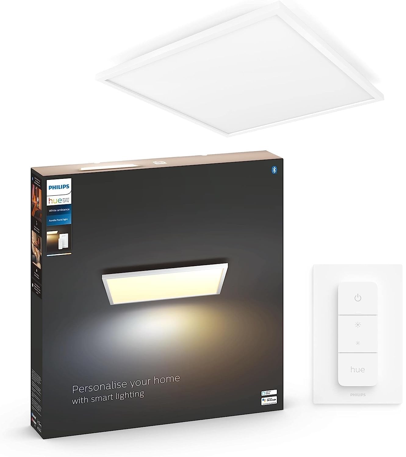 Philips Hue White Ambiance Aurelle Smart LED Panel 60x60cm
