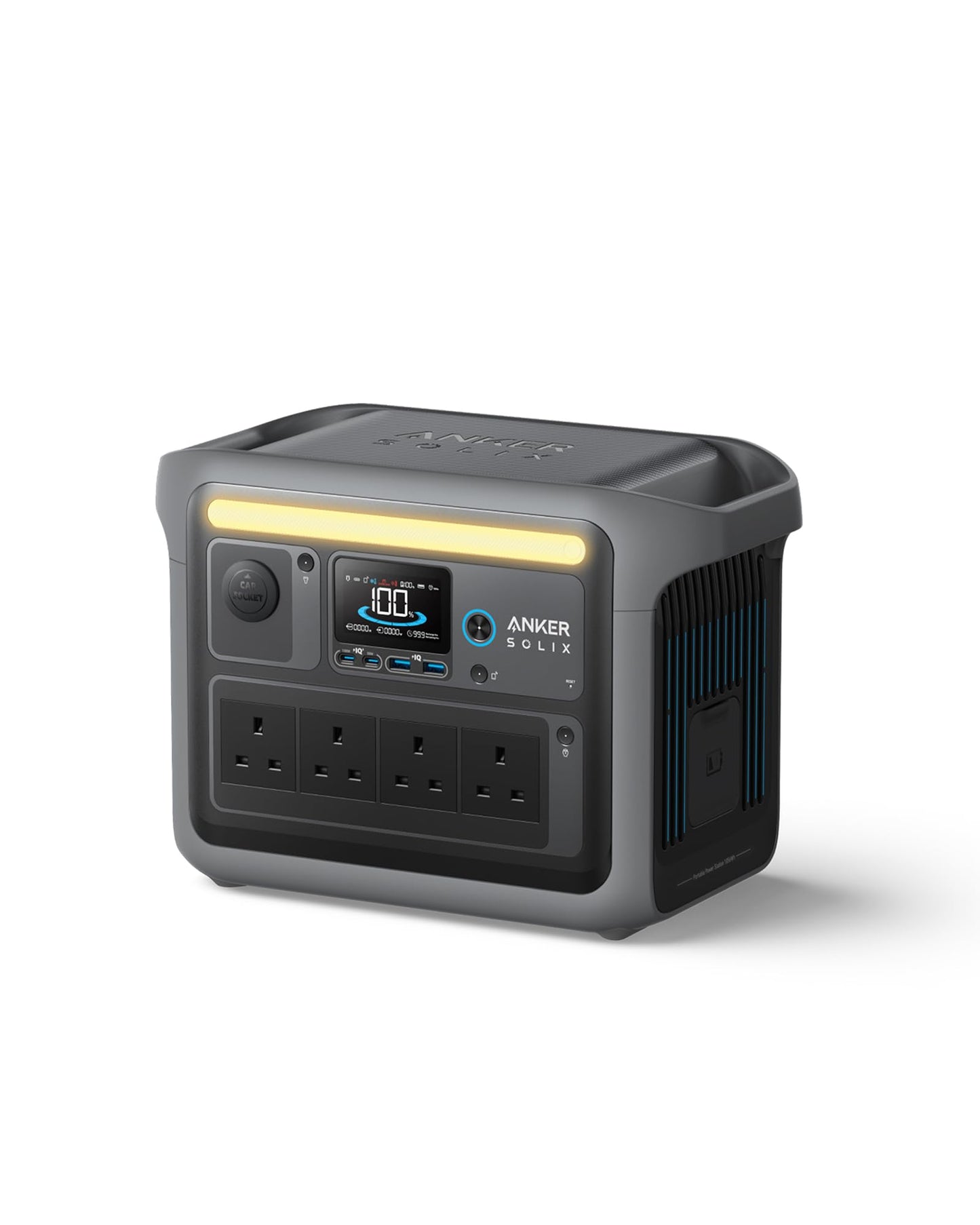 Anker SOLIX C1000 Portable Power Station 1800W 1056Wh Gray