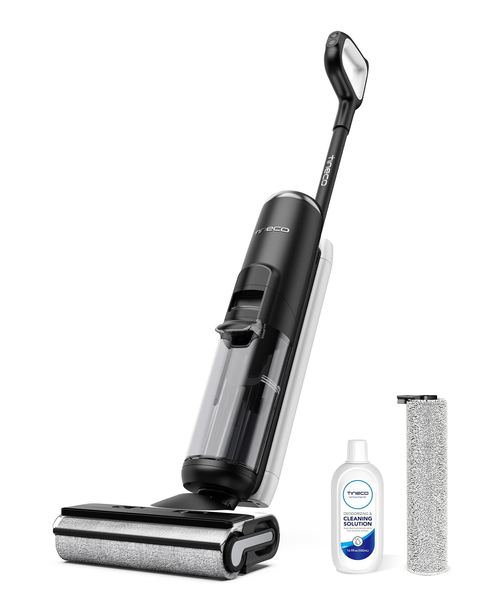 Tineco Floor ONE S6 Cordless Wet Dry Vacuum Floor Cleaner Washer Mop All-in-One for Hard Floors, LED Display, Long Runtime, Dual-Sided Edge Cleaning, Self-Cleaning