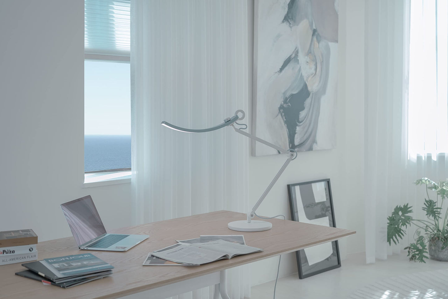 BenQ WiT e-Reading Desk Lamp - Matte Blue Dimmable