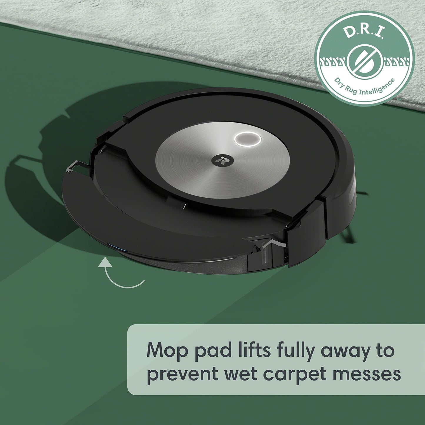 iRobot Roomba Combo j7+ Self-Emptying Robot Vacuum & Mop - Fully Retractable pad, Identifies & Avoids Obstacles, Smart Mapping, Alexa, Ideal for Pets