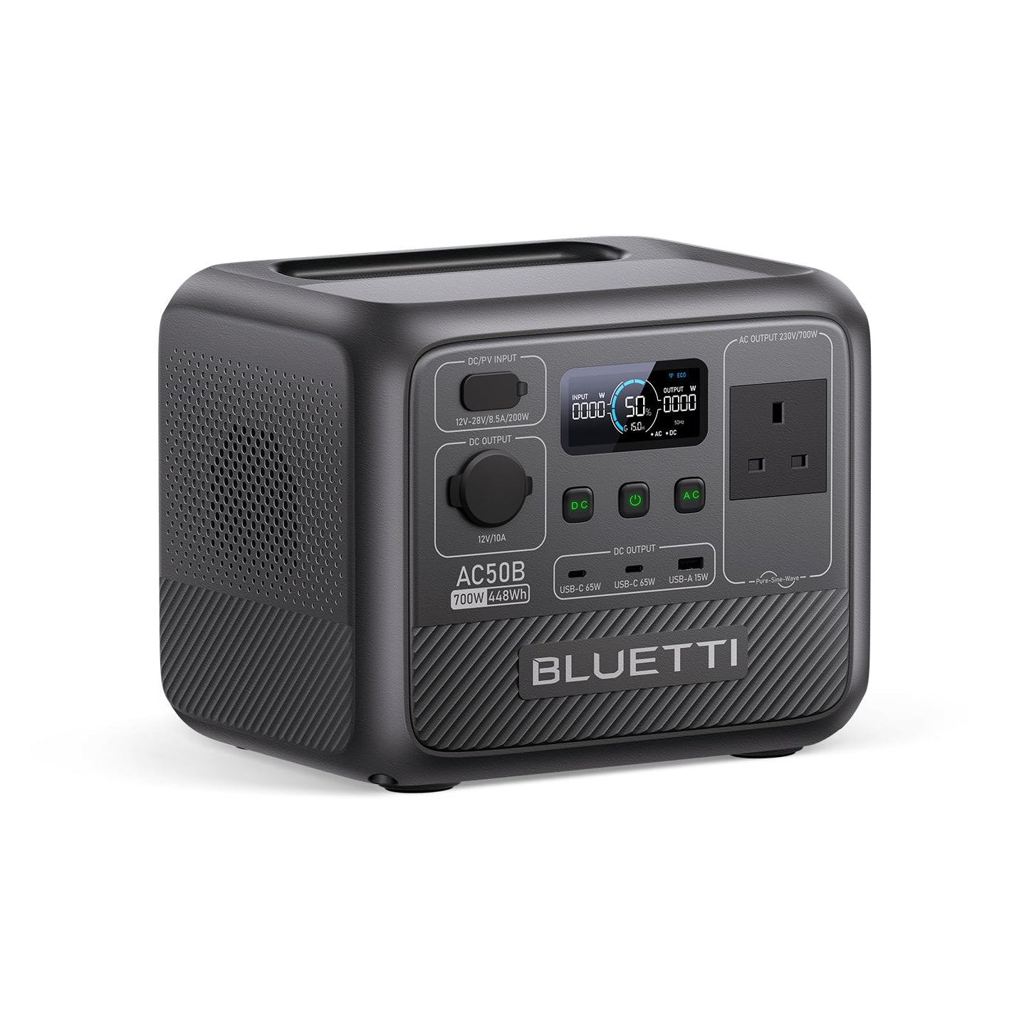 Bluetti AC50B Portable Power Station 448Wh Black