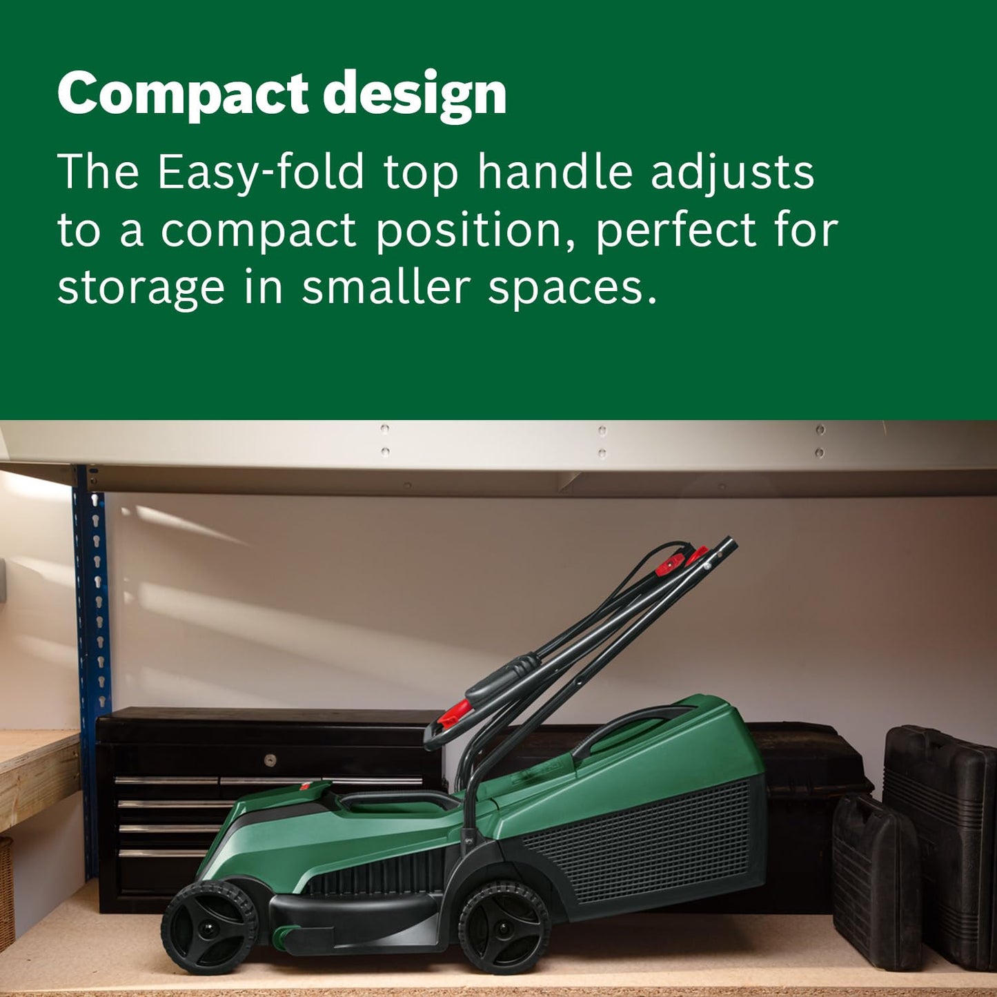 Bosch Cordless Lawnmower EasyMower 18V-32-200 (1x 4.0 Ah Battery, 18 Volt System, Cutting Width: 32 cm, in Carton Packaging)