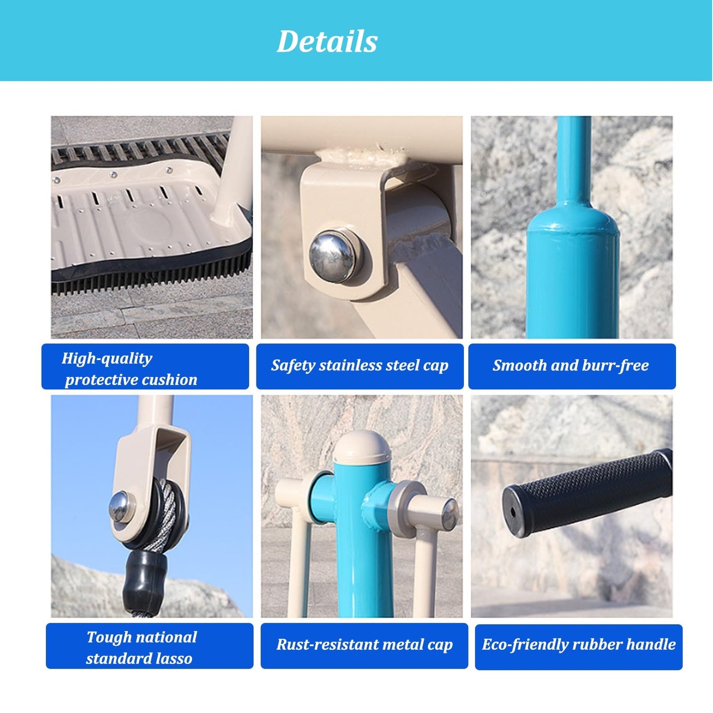 Outdoor Steel Pedal Trainer Fitness Equipment - Model A