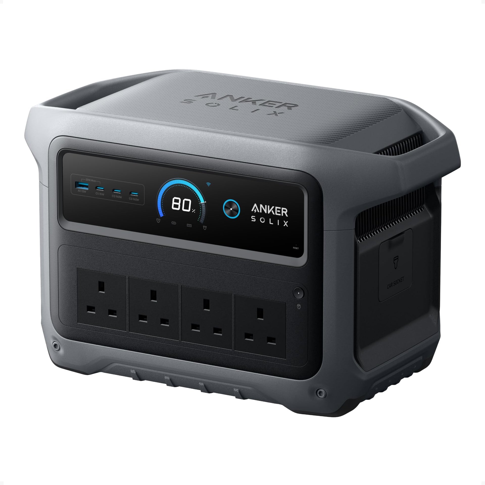 Anker SOLIX C1000 Gen 2 Portable Power Station 2000W 1024Wh Gray