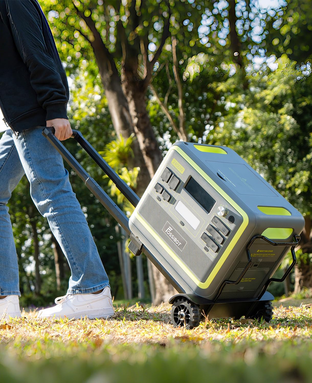 Fossibot F2400 Portable Power Station 2400W 2048Wh Green