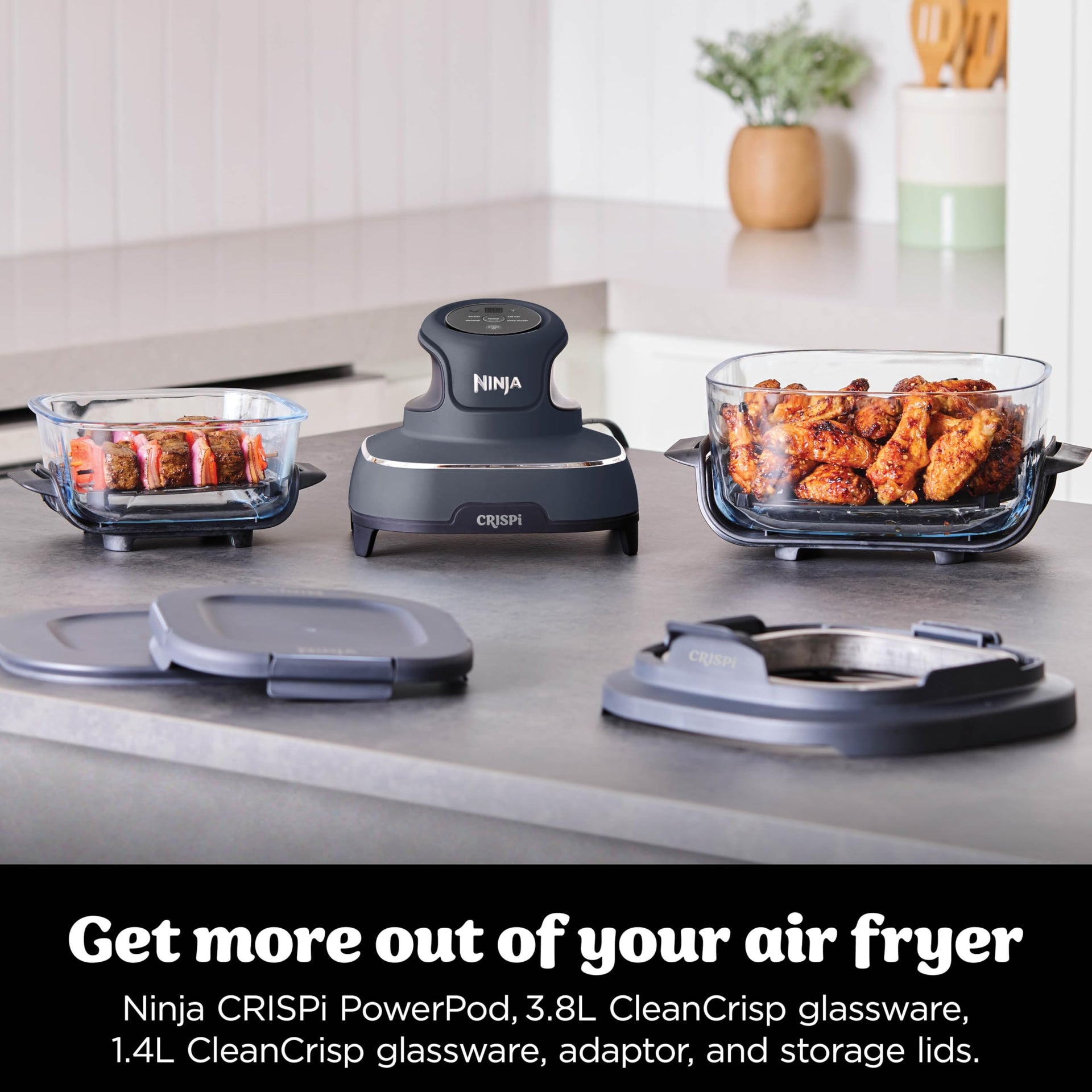 Ninja CRISPi Portable Air Fryer - Cyber Space Blue