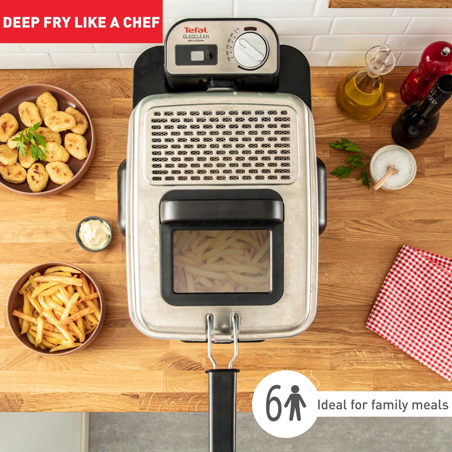 Tefal Oleoclean Pro Semi-Professional Deep Fryer - 3.5L
