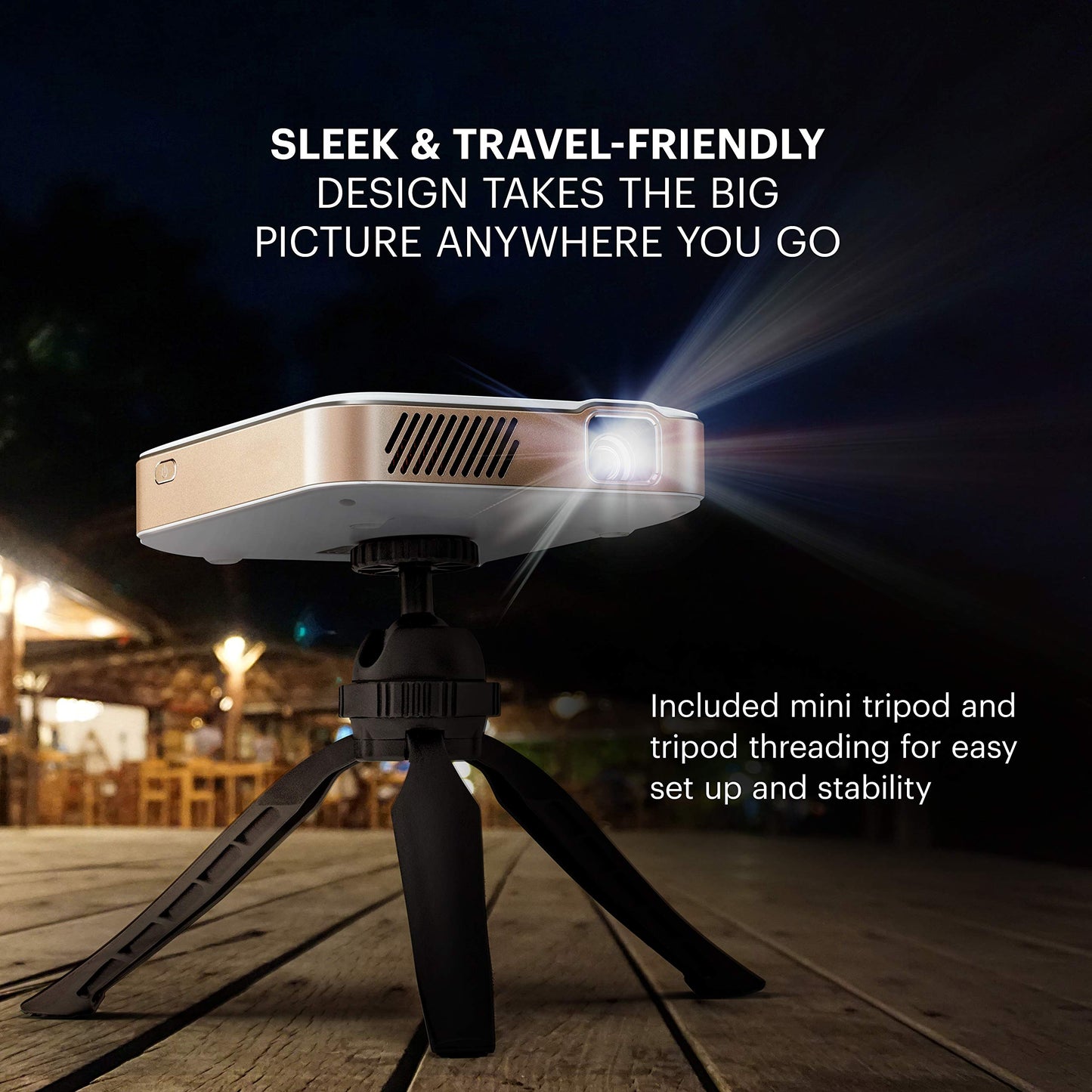 Kodak Luma 450 Portable Full HD Smart Projector - White